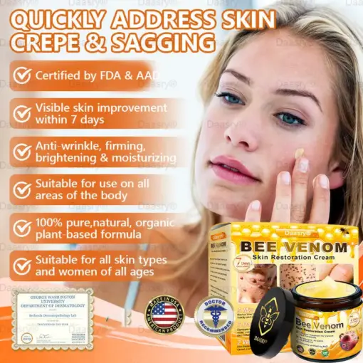 Daasry® Botox Bee Venom Skin Restoration Cream